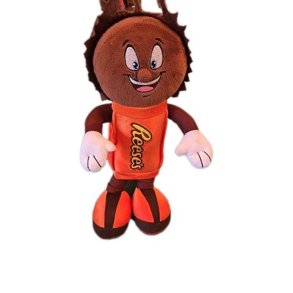 15" REESES PEANUT BUTTER CUPS Plush Milk Chocolate Mascot 2022 The Petting Zoo - Picture 1 of 13
